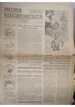 Młoda Rzeczpospolita 25 numerów 1947 r.