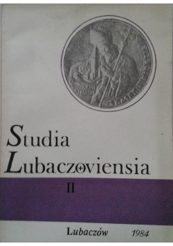Studia Lubaczoviensia II