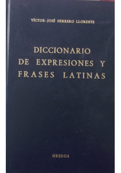 Diccionario de Expresiones y Frases Latinas