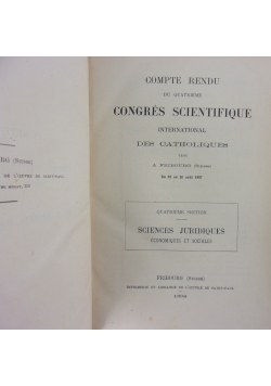 Compte rendu du quatrueme cingres scientifique , 1998r.