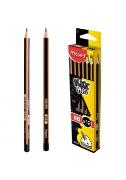 Ołówek Blackpeps 2B (12szt) MAPED