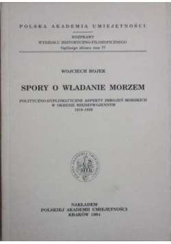 Spory o władanie morzem