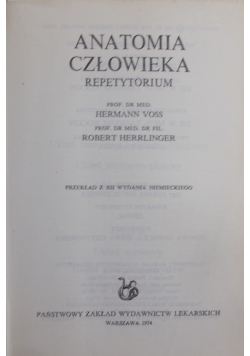 Anatomia człowieka repetytorium