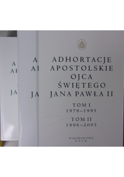 Adnotacje Apostolskie Ojca Świętego Jana Pawła II, tom I 1979-1995, tom II 1996-2003