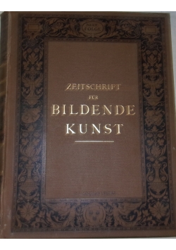 Zeitschrift fur bildende kunst, 1890 r.