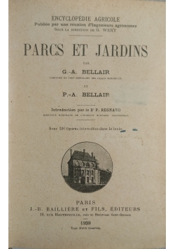 Parcs et Jardins, 1939r.