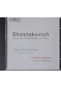 Shostakovich - Ostrobothian Chamber Orchestra, cd