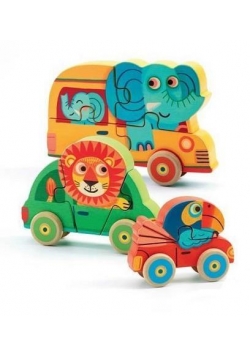Drewniane puzzle - Pachy & Co