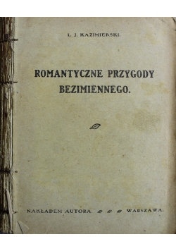 Romantyczne przygody bezimiennego 1930 r