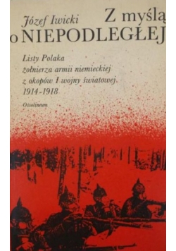 Z myślą o niepodległej Listy Polaka żołnierza armii niemieckiej z okopów I wojny światowej 1914 1918