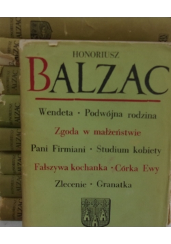Komedia ludzka,zestaw 9 książek