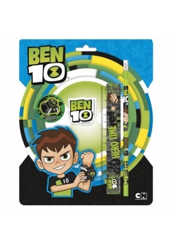 Zestaw 4 przyborów szkolnych BEN 10