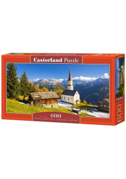 Puzzle 600 Kościół Marterle, Carinthia, Austria