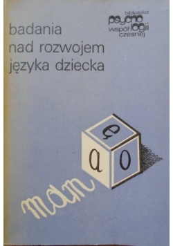 Badania nad rozwojem języka dziecka