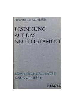 Besinnung auf das neue testament