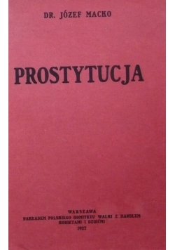 Prostytucja, 1927 r.