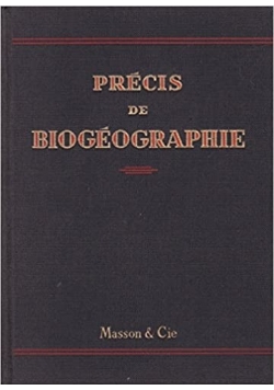 Precis de Biogeographie