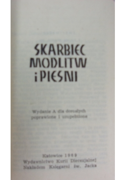 Skarbiec modlitw i pieśni, Wydanie A dla dorosłych, poprawione i uzupełnione