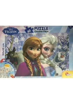 Puzzle dwustronne Kraina Lodu Siostry 60 nowe