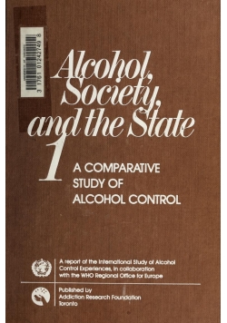 Alcohol, Society and the State