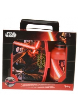 Zestaw Prezentowy Śniadaniówka + Bidon Star Wars