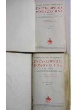 Encyklopedja powszechna w dwu tomach, 1927r.