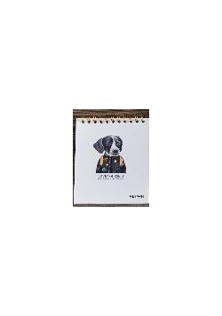 Notes szkicownik B5 Pies