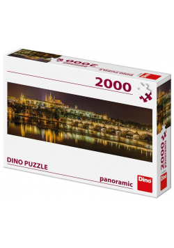 Puzzle 2000 Czechy, Praga, Most Karola (Panorama)