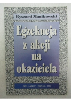 Egzekucja z akcji na okaziciela