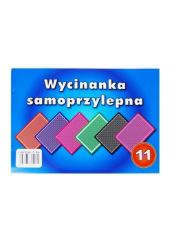 Wycinanka samoprzylepna A4 kropki 11