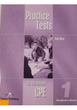 Practice Tests for the Revised CPE - Student's1,2,3