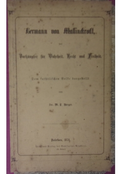 Hermann von Mallinckrodt 1874 r.