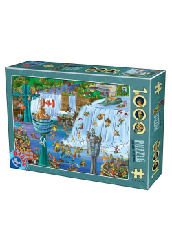 Puzzle 1000 Szaleństwo wycieczka wodospad Niagara