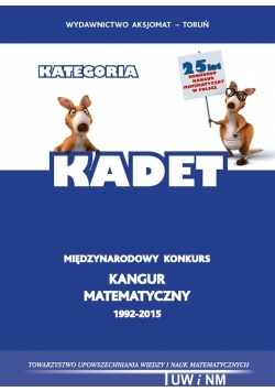 Matematyka z wesołym Kangurem Kategoria Kadet