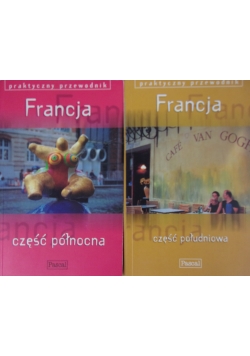 Francja. Część południowa i północna, zestaw 2 książek
