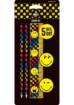 Zestaw przyborów szkolnych Smiley