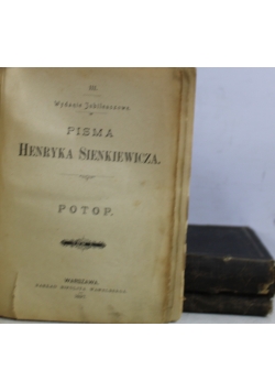Potop Tom od I do III 1897 r.