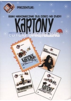 Kartony edycja świąteczna: zestaw 4 DVD