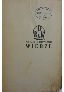 Wierzę