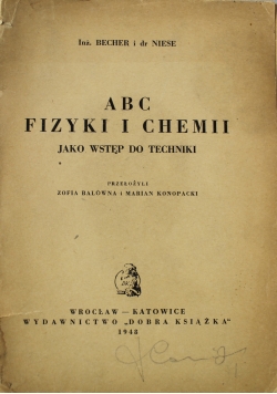 ABC fizyki i chemii 1948 r.