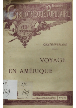 Voyage en Amerique  N 337