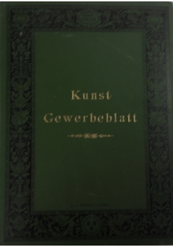 Kunstgewerbeblatt, 1901 r.