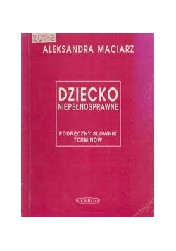 Dziecko niepełnosprawne