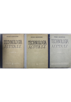 Technologia metali 3 książki