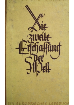 Ein Europaisches Lesebuch  1948 r