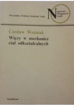 Więzy w mechanice ciała odkształcalnych