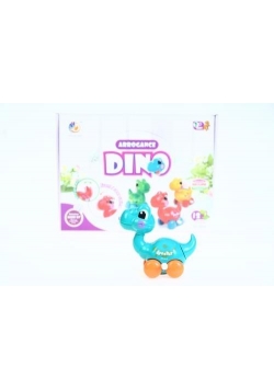 Nakręcany dinozaur 10cm