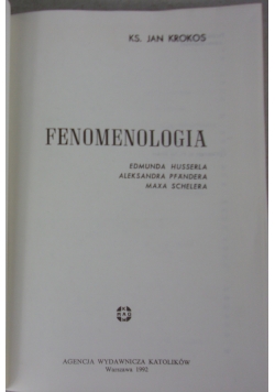 Fenomenologia