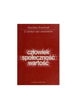 Człowiek społeczność wartości