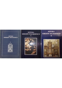 Sztuka Kresów Wschodnich zestaw 3 książek